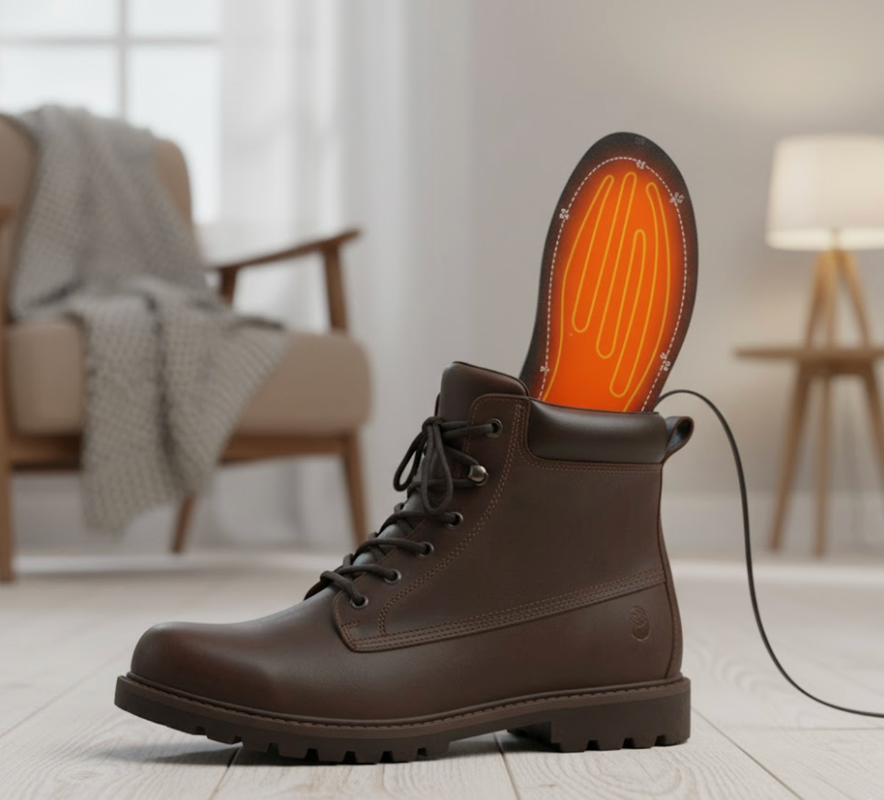 VOLTHÉA™ Ardéa – Semelles chauffantes USB ajustables