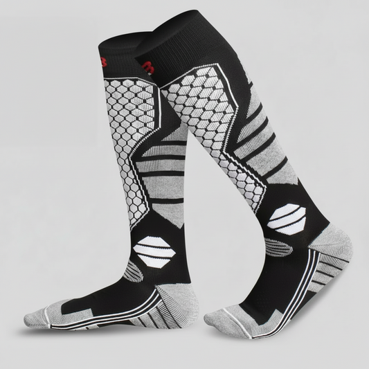 Chaussettes de Ski Thermiques Hiver – Épaisses, Antidérapantes & Respirantes