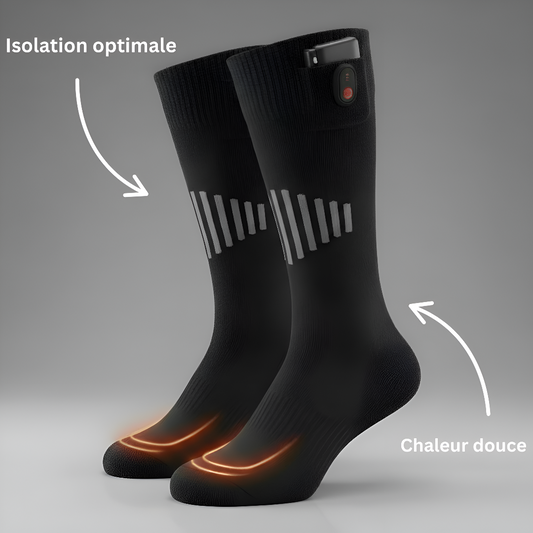VOLTHÉA Therma-Sox Chaussettes Chauffantes USB