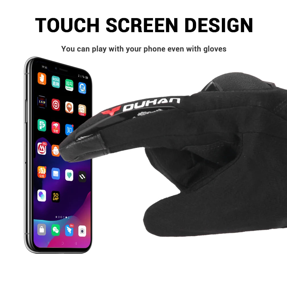 Gants Moto Chauffants Waterproof Gants Hiver Tactiles Antidérapants pour Motards | Volthea™