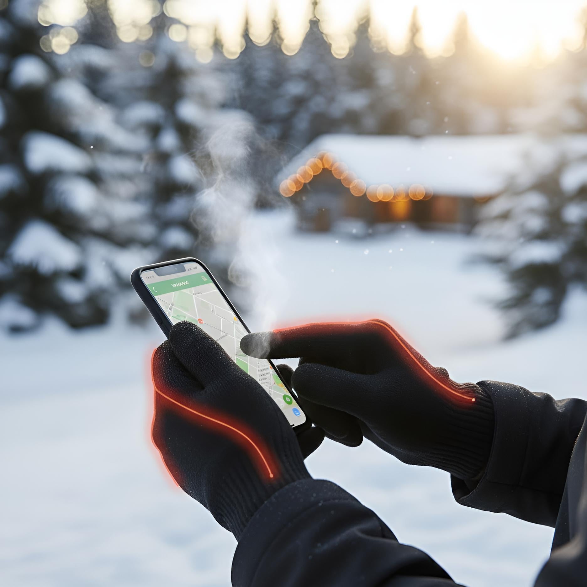 VOLTHÉA™ Lyra – Gants chauffants intelligents