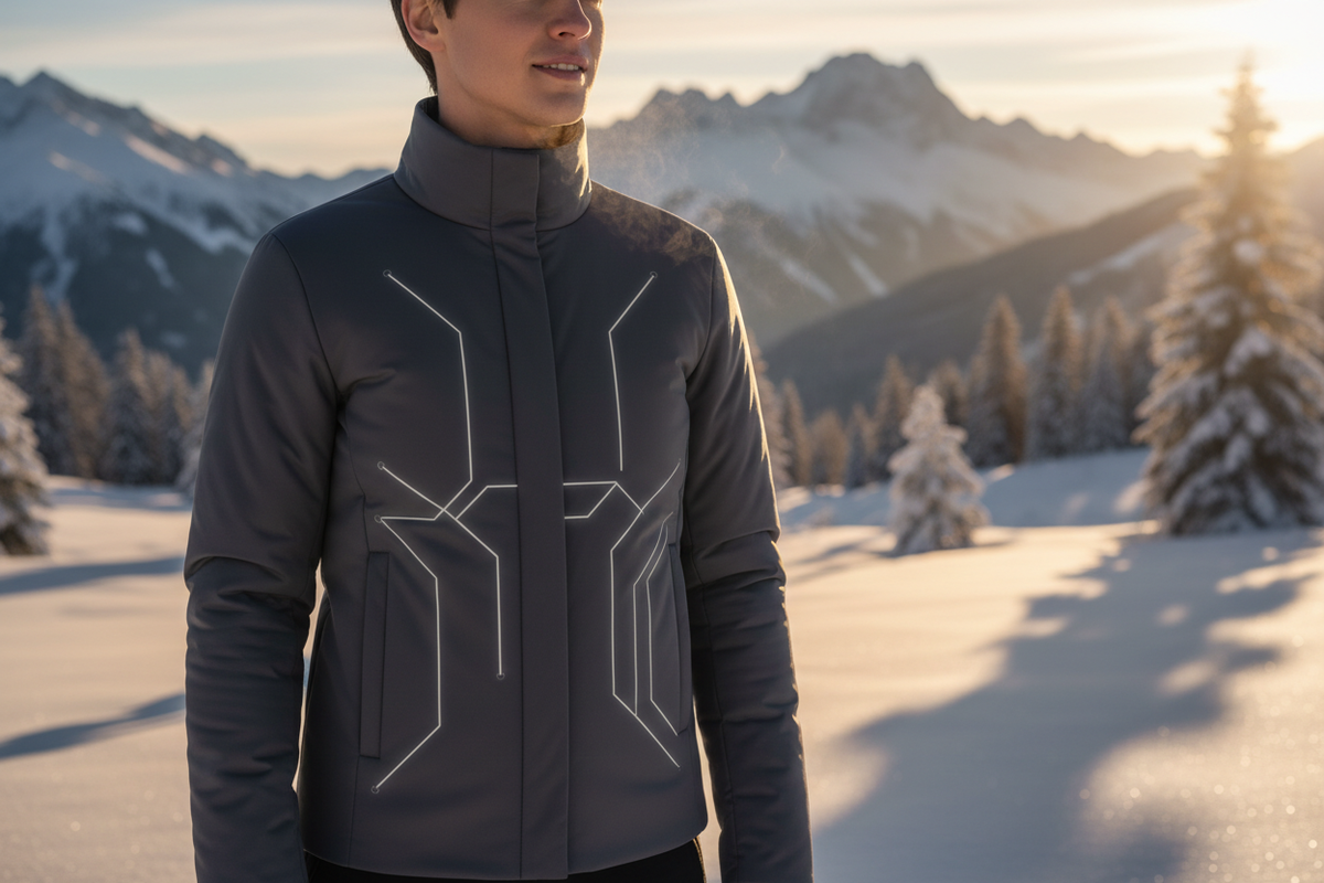 Sous-veste chauffante moto : le guide pour rouler au chaud en hiver Image