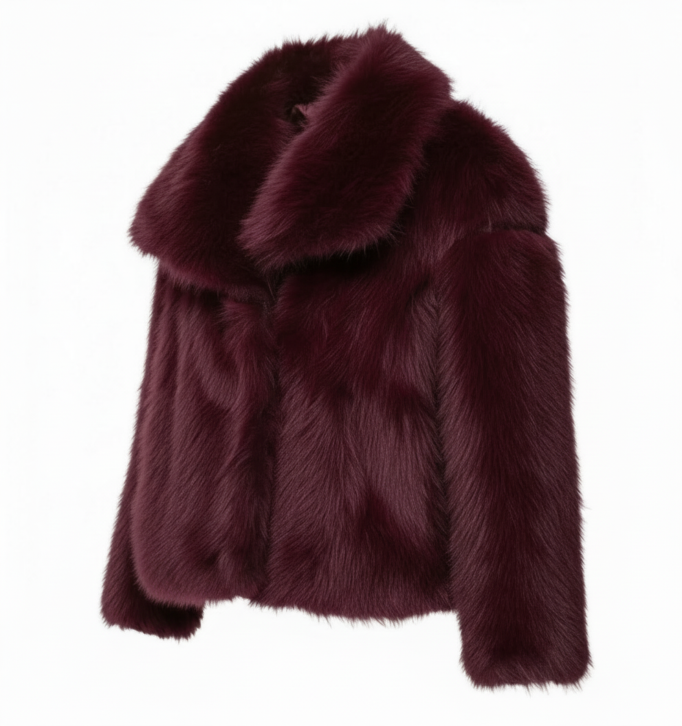 Manteau Fausse Fourrure VOLTHEA | Élégant & Street Chic Hiver