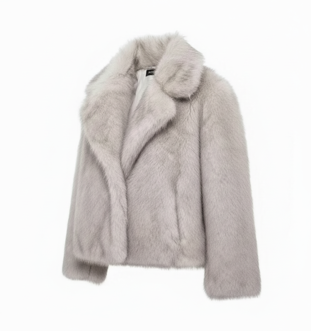 Manteau Fausse Fourrure VOLTHEA | Élégant & Street Chic Hiver