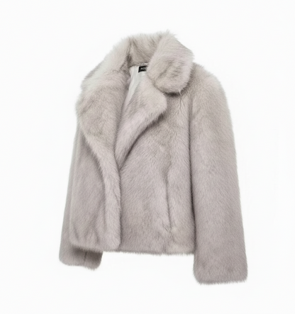 Manteau Fausse Fourrure Volthéa Élégant Hiver Street Chic