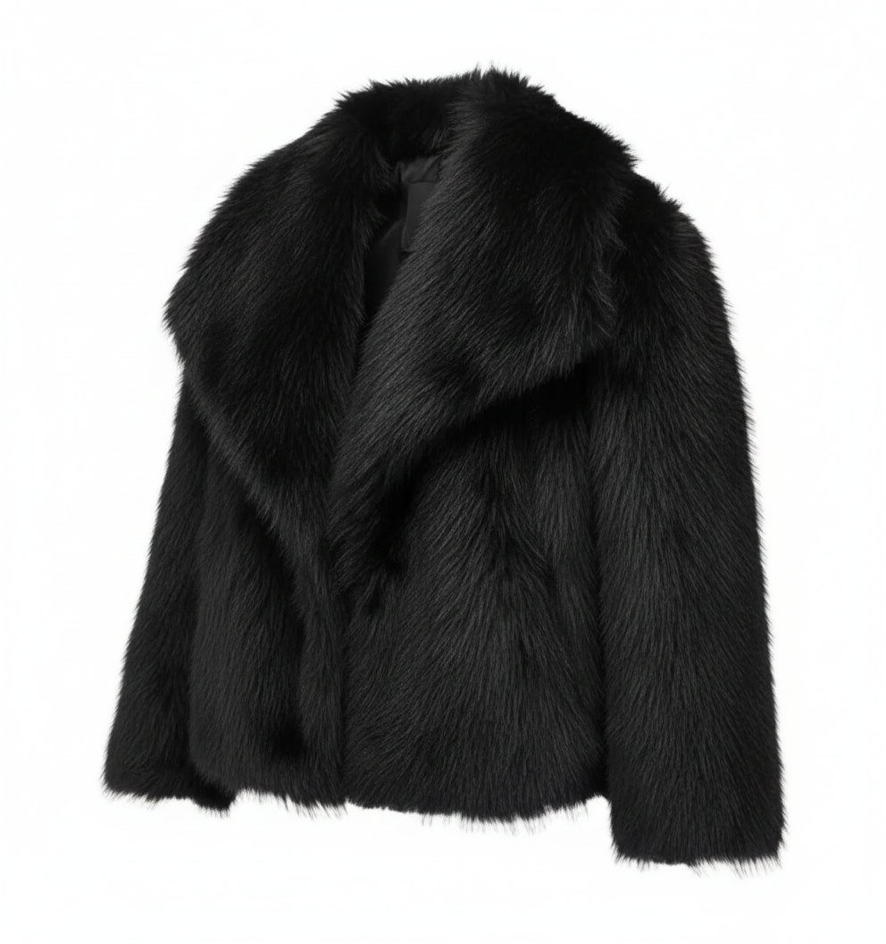 Manteau Fausse Fourrure VOLTHEA | Élégant & Street Chic Hiver