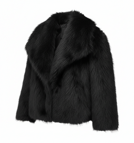 Manteau Fausse Fourrure Volthéa Élégant Hiver Street Chic