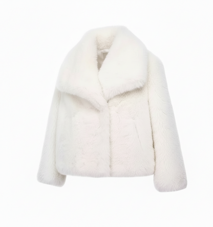 Manteau Fausse Fourrure Volthéa Élégant Hiver Street Chic