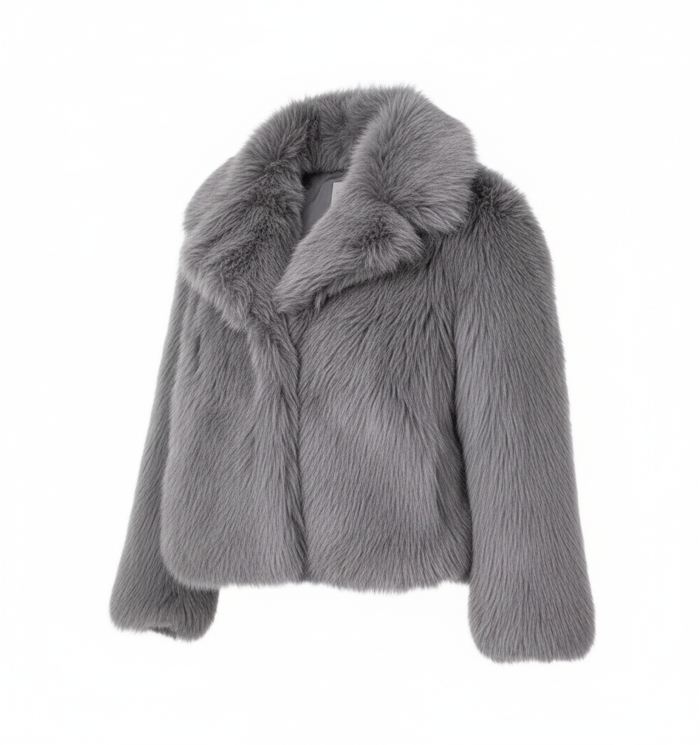 Manteau Fausse Fourrure VOLTHEA | Élégant & Street Chic Hiver