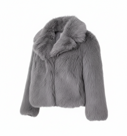 Manteau Fausse Fourrure Volthéa Élégant Hiver Street Chic