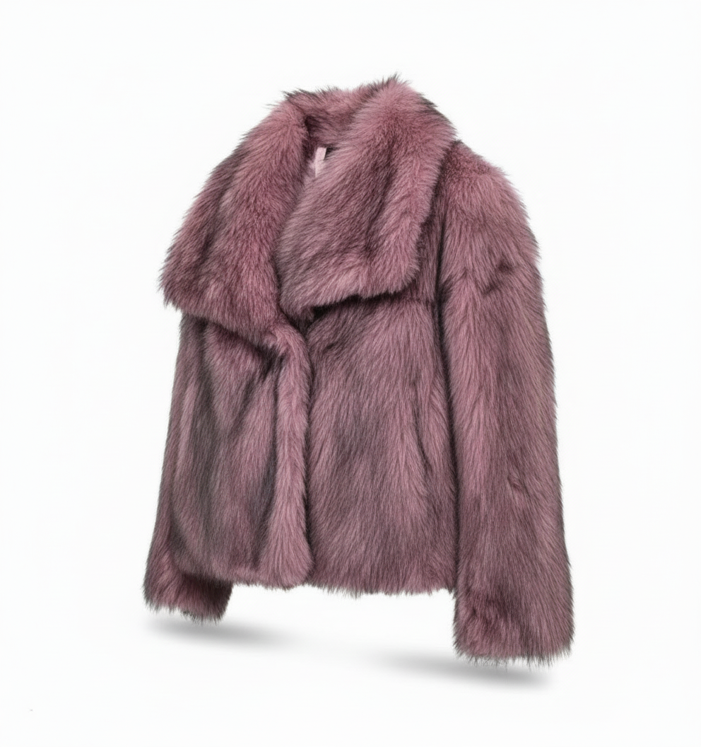 Manteau Fausse Fourrure VOLTHEA | Élégant & Street Chic Hiver