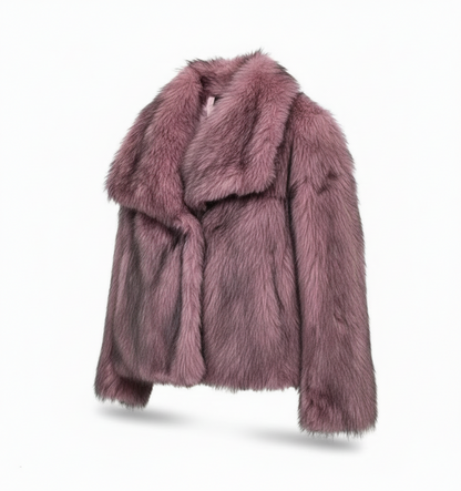 Manteau Fausse Fourrure Volthéa Élégant Hiver Street Chic
