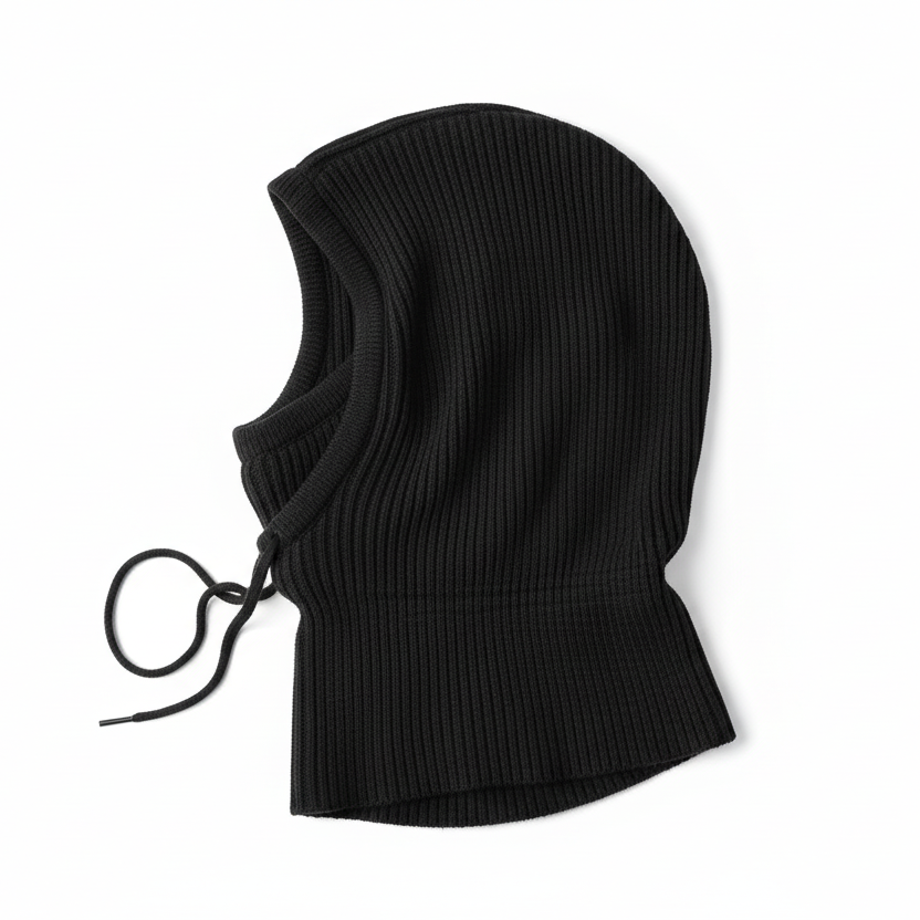 Cagoule Femme Tricotée à Capuche VOLTHEA | Chaude & Ajustable