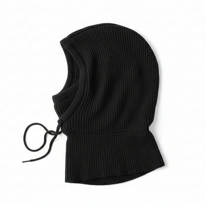 Cagoule Femme Tricotée à Capuche- Chaude avec cordon réglable - Balaclavas VOLTHEA