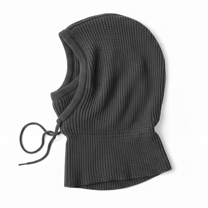 Cagoule Femme Tricotée à Capuche VOLTHEA | Chaude & Ajustable