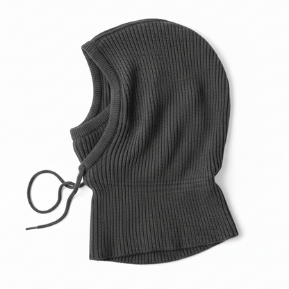 Cagoule Femme Tricotée à Capuche- Chaude avec cordon réglable - Balaclavas VOLTHEA