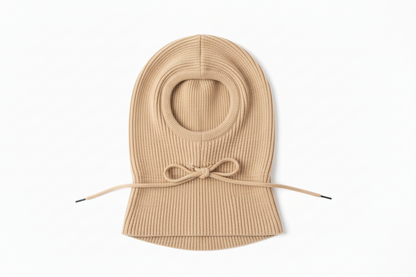 Cagoule Femme Tricotée à Capuche- Chaude avec cordon réglable - Balaclavas VOLTHEA