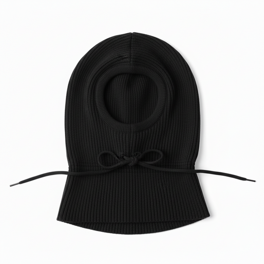 Cagoule Femme Tricotée à Capuche- Chaude avec cordon réglable - Balaclavas VOLTHEA