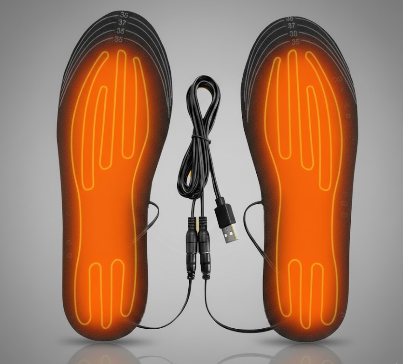 VOLTHÉA™ Ardéa – Semelles chauffantes USB ajustables