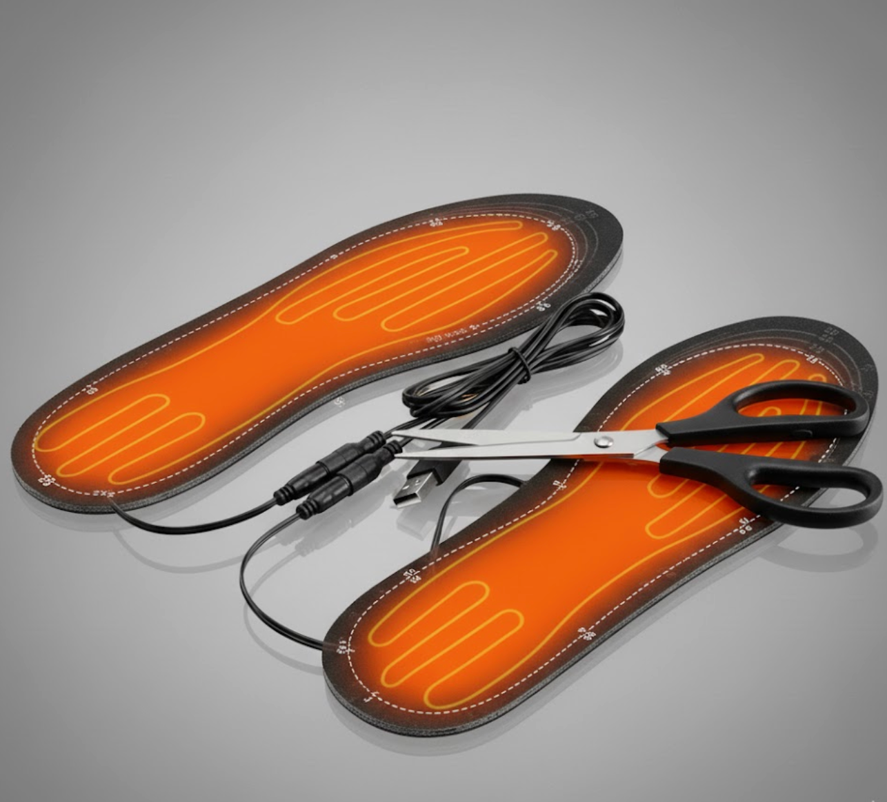 VOLTHÉA™ Ardéa – Semelles chauffantes USB ajustables