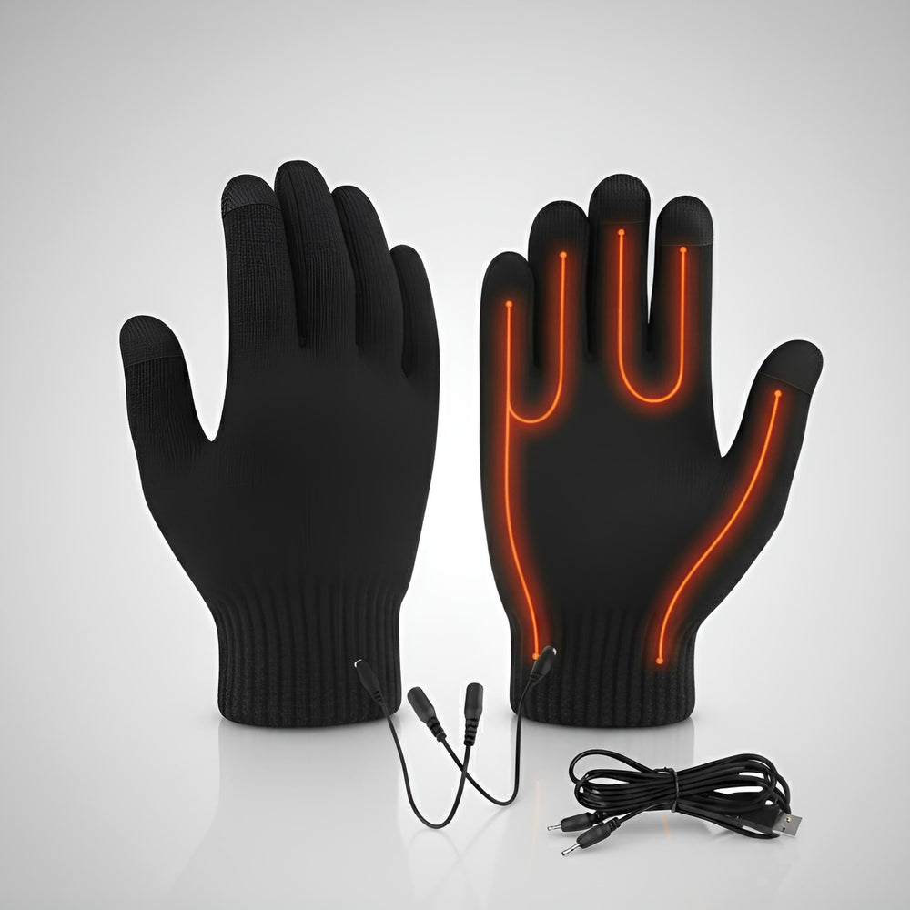 Gants Chauffants Intelligents VOLTHÉA Lyra|Chaleur Réglable Hiver