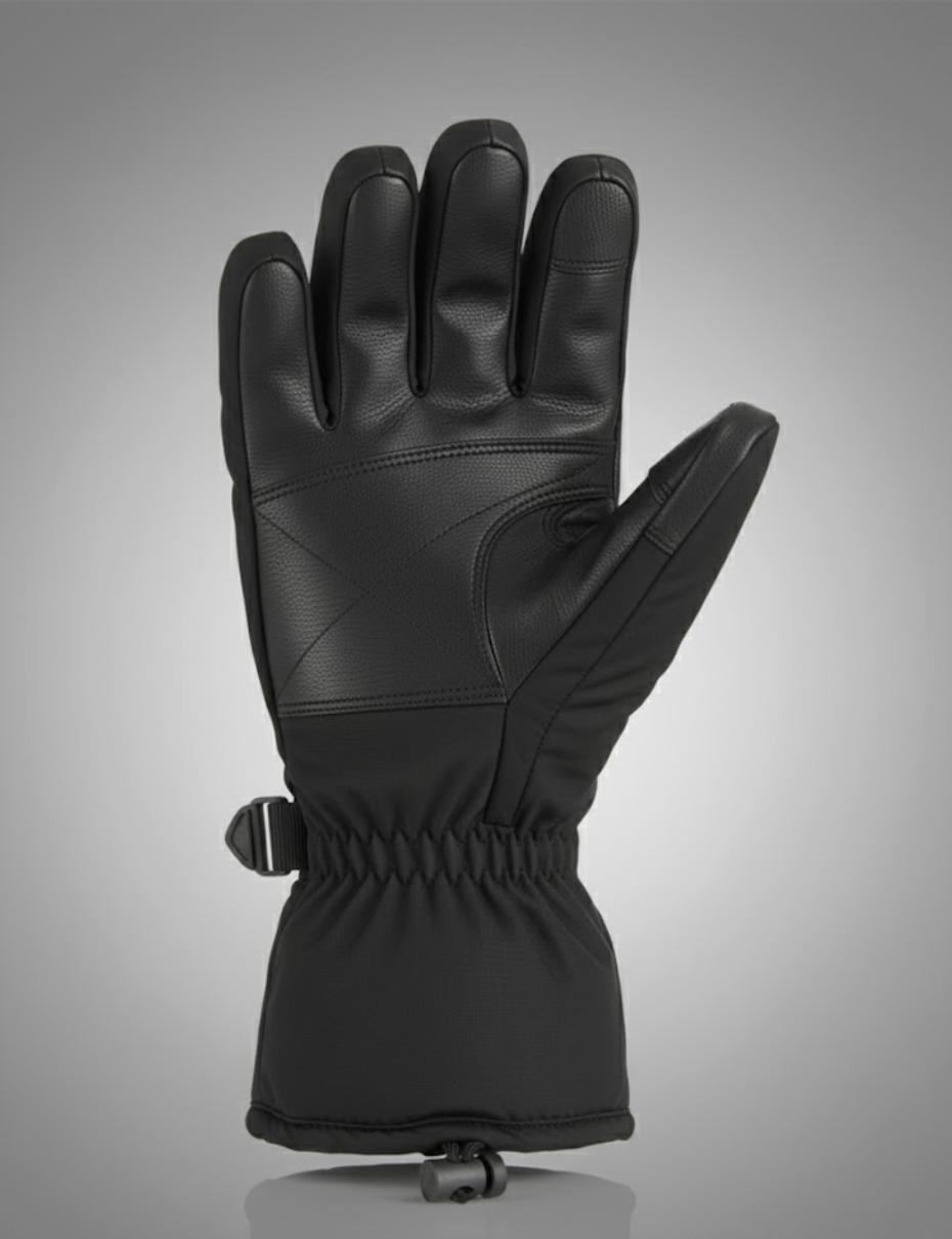 Gants Chauffants Ski Imperméables VOLTHÉA Aurion | Coupe-Vent