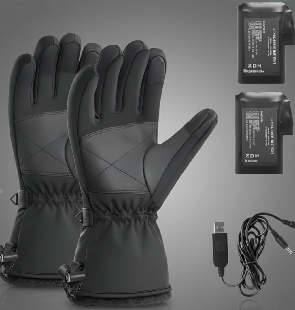 VOLTHÉA™ Aurion – Gants chauffants imperméables et coupe-vent