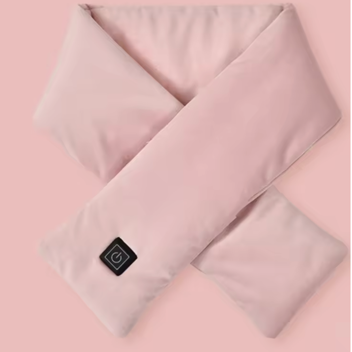 Écharpe chauffante rose