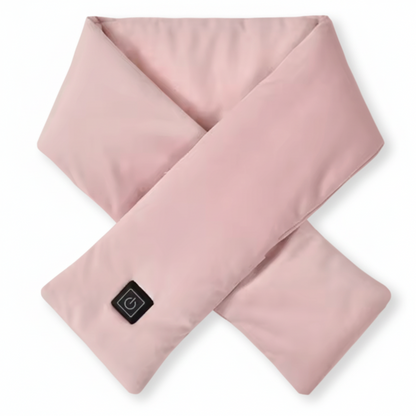 Écharpe chauffante rose