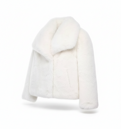 Manteau Fausse Fourrure Volthéa Élégant Hiver Street Chic