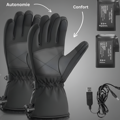 Gants Chauffants Imperméables|VOLTHÉA Aurion & Coupe-Vent