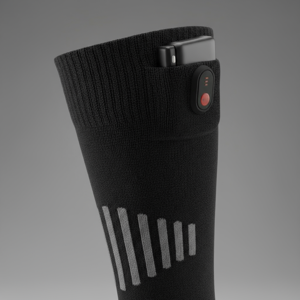 VOLTHÉA™ Therma-Sox – Chaussettes chauffantes USB