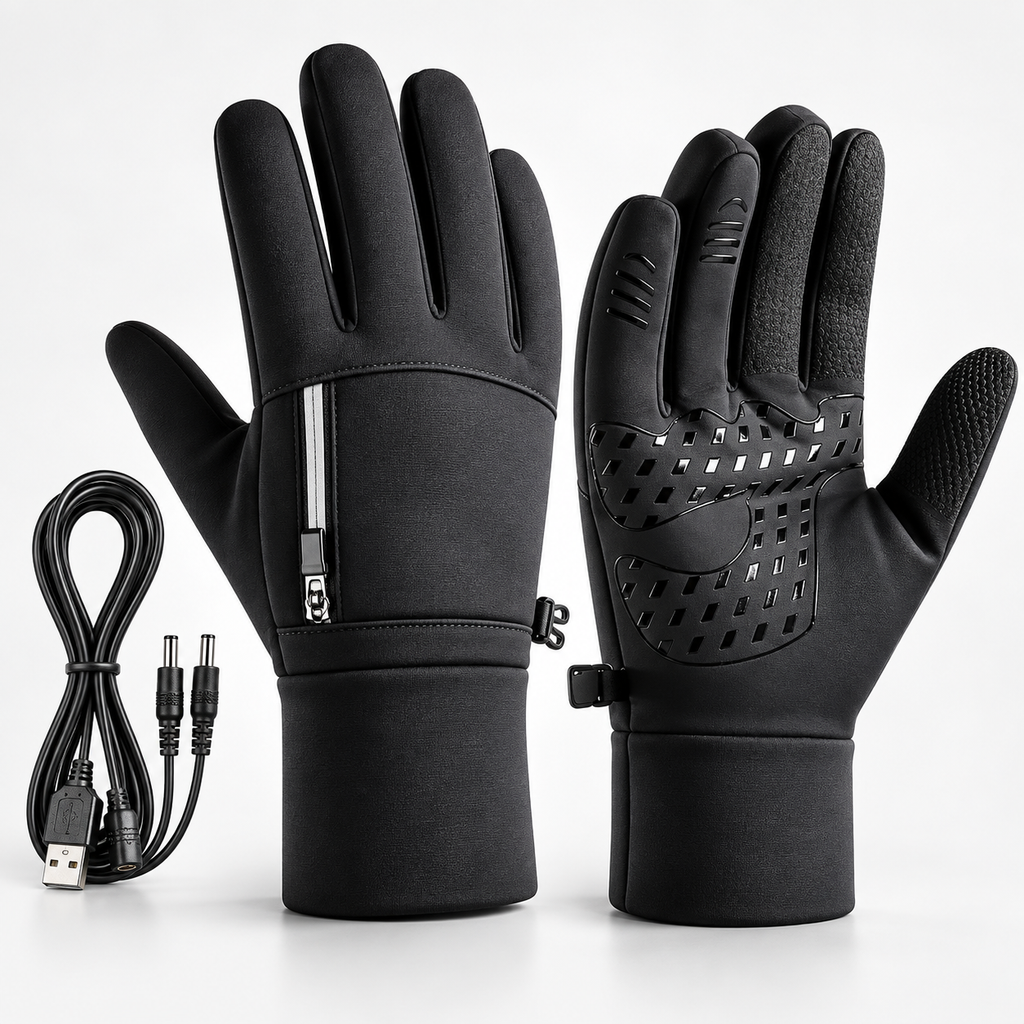 Gants Chauffants VOLTHÉA™ Boréal Essentiel | Tactiles & Imperméables, Homme et Femme