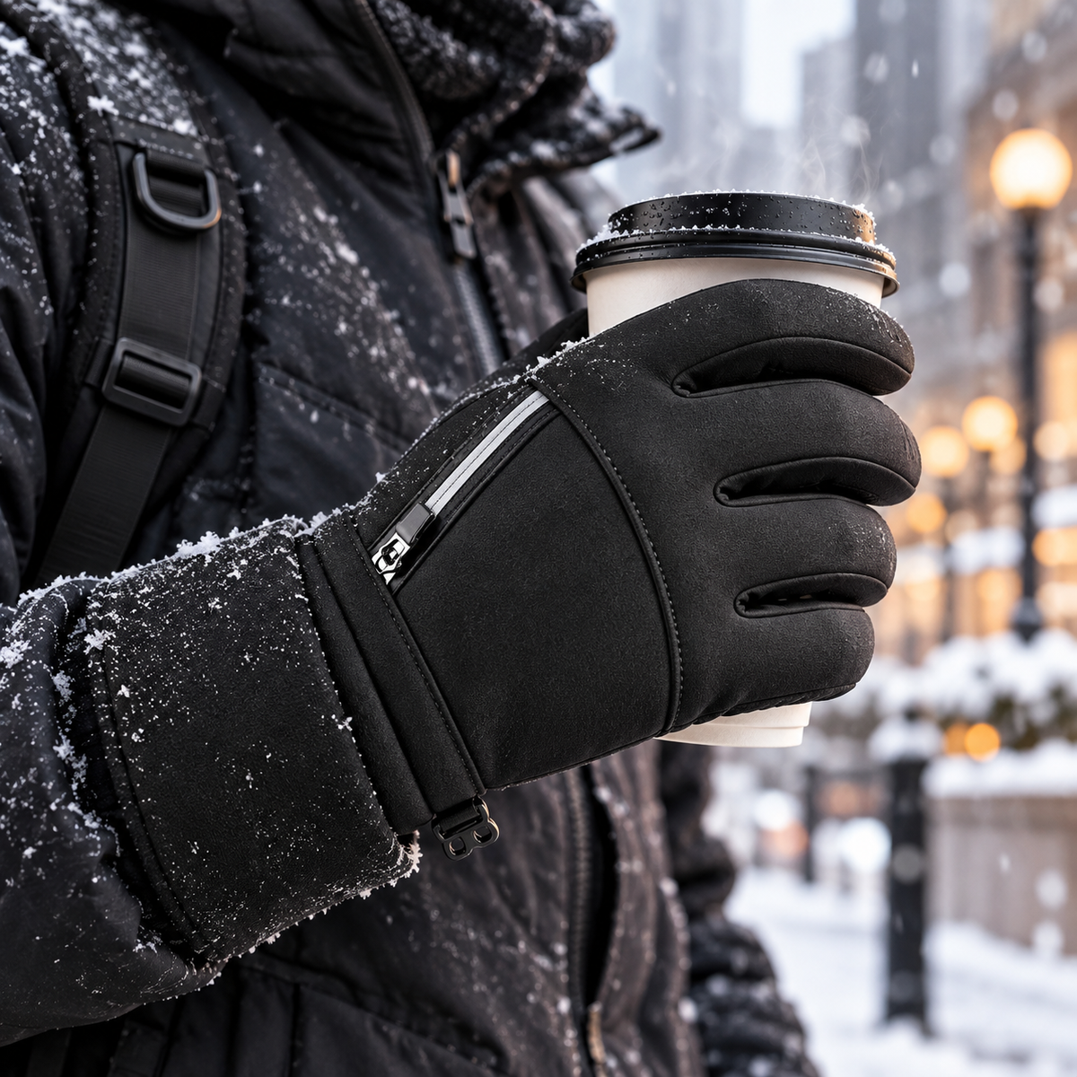 Gants Chauffants VOLTHÉA™ Boréal Essentiel | Tactiles & Imperméables, Homme et Femme