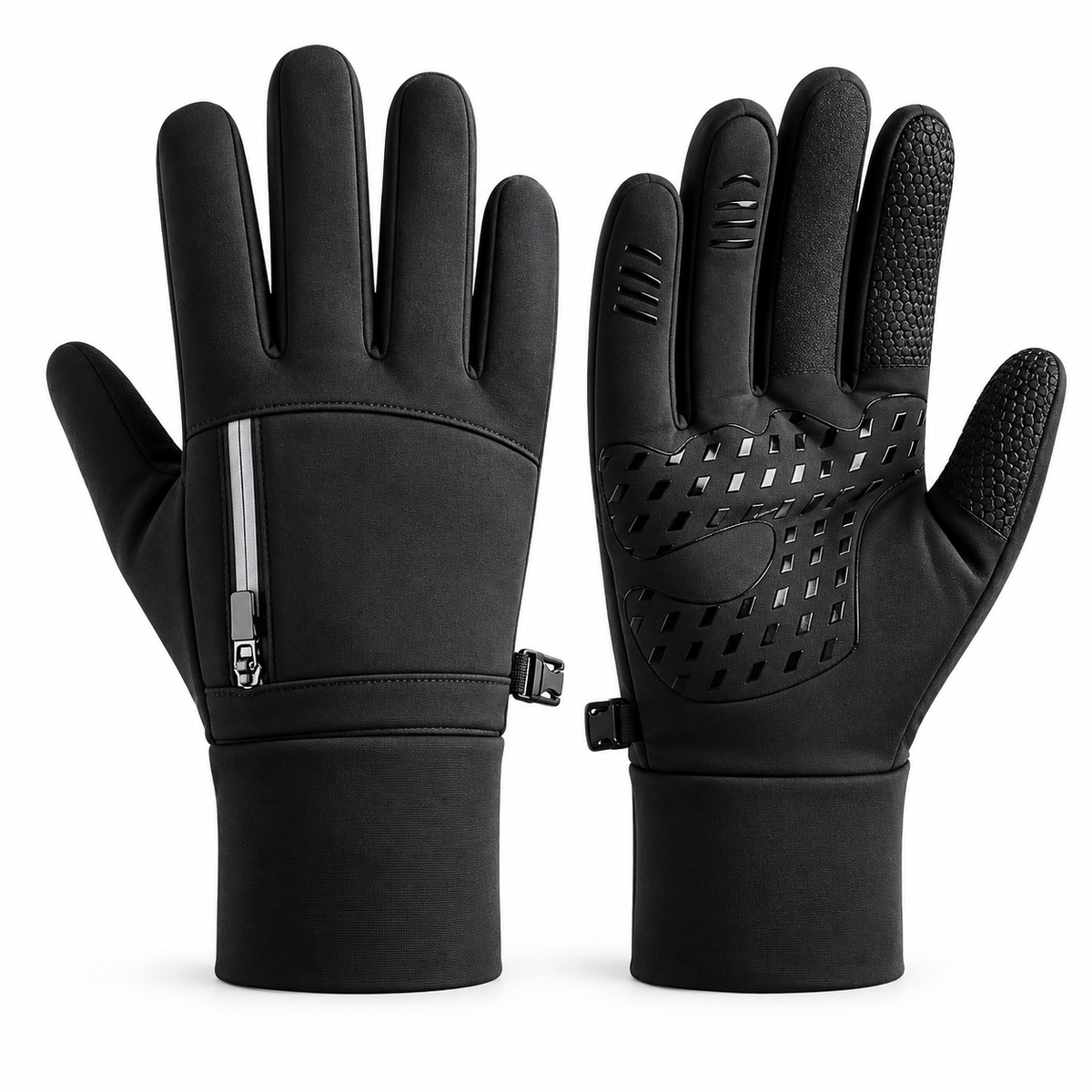 Gants Chauffants VOLTHÉA™ Boréal Essentiel | Tactiles & Imperméables, Homme et Femme