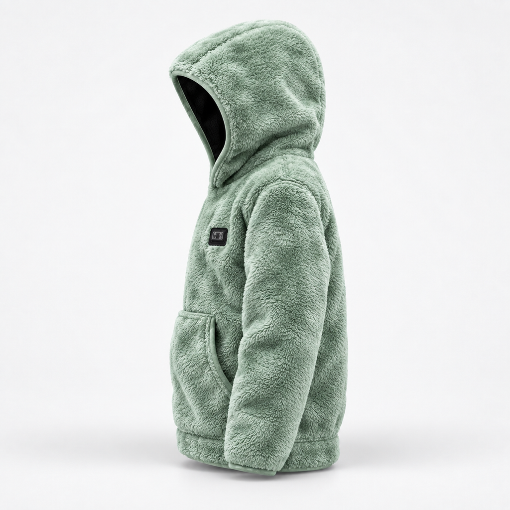 Sweat Chauffant à Capuche Volthéa 3 Niveaux de Chaleur | Hiver & Outdoor