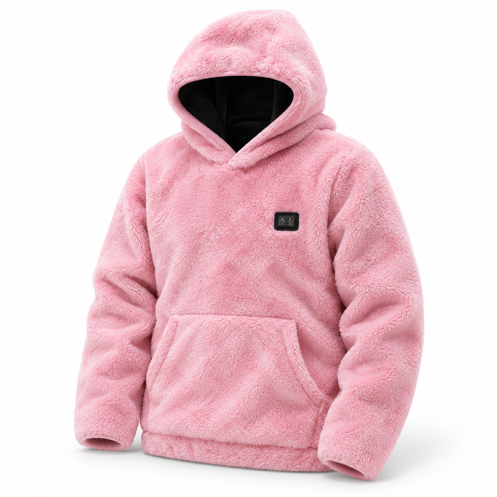 Sweat Chauffant à Capuche Volthéa 3 Niveaux de Chaleur | Hiver & Outdoor
