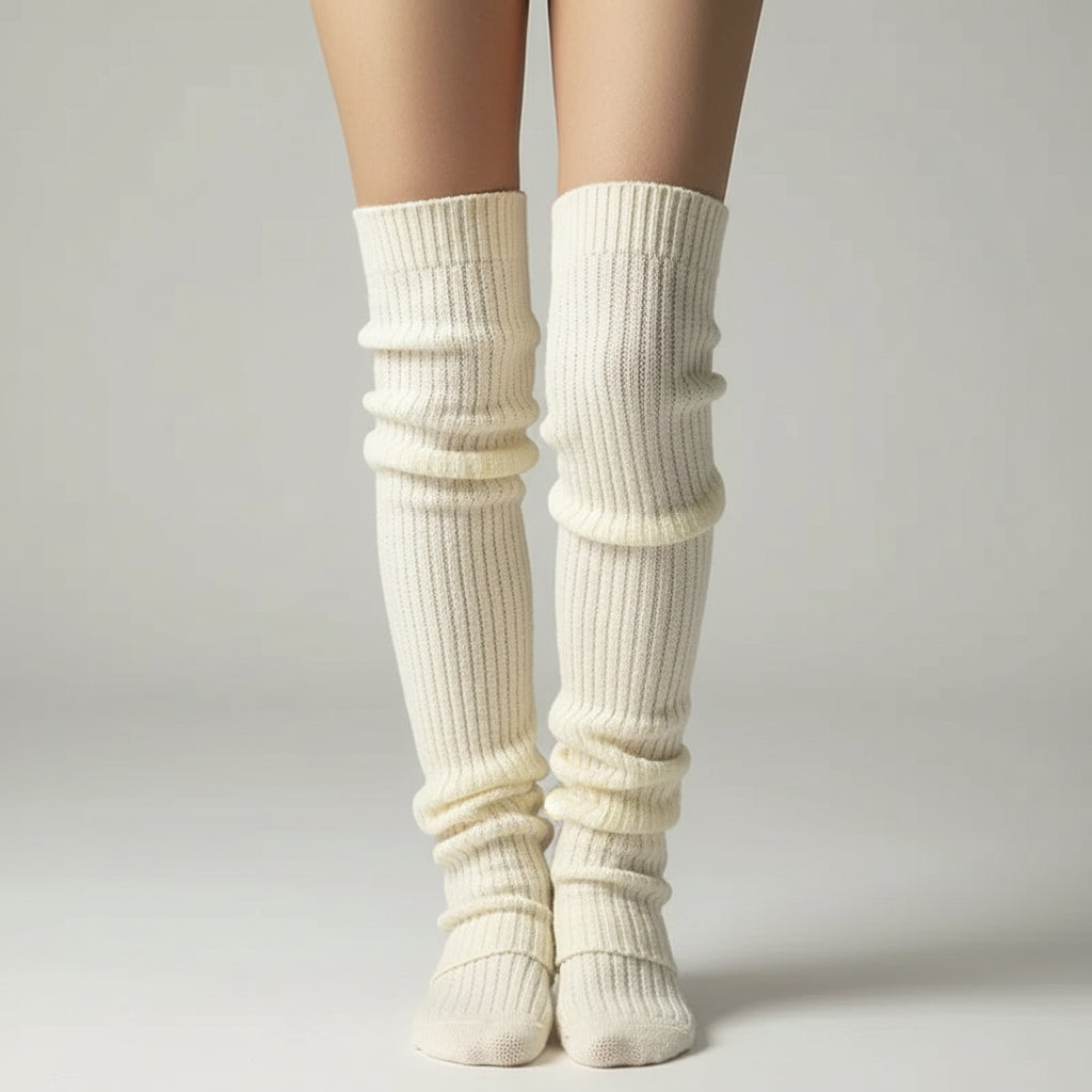 2 Jambières Tricotées VOLTHEA | Style Lolita Chaud & Tendance