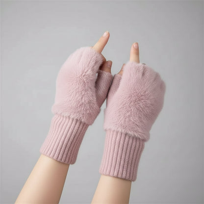 Gants Demi-Doigts Fashion VOLTHÉA™  Chaleur Douce