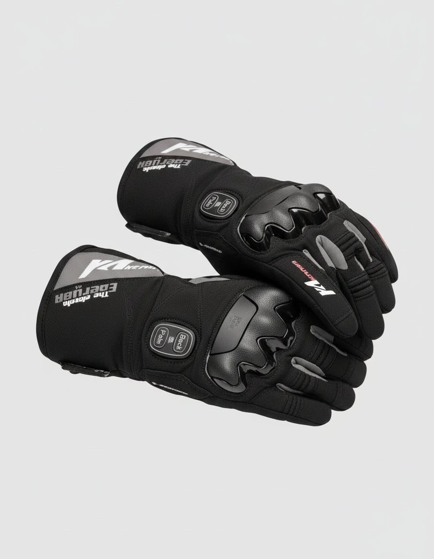 Gants Moto Chauffants Waterproof VOLTHEA | Chauffage Rechargeable & Thermiques