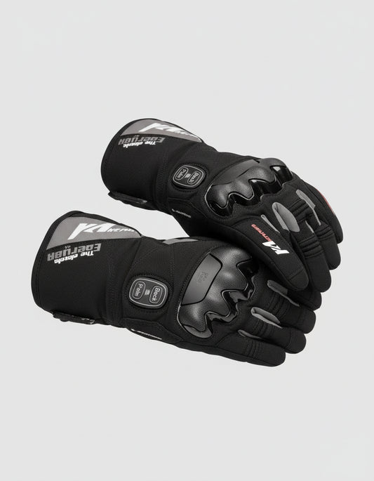 Gants Moto Chauffants Hiver Waterproof Chauffage Rechargeable, Antidérapants & Thermiques | Volthea™
