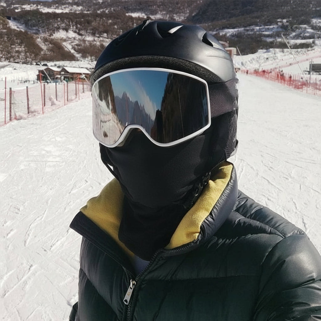 Masque Thermique Respirant VOLTHEA | Protection Visage Hiver & Sport