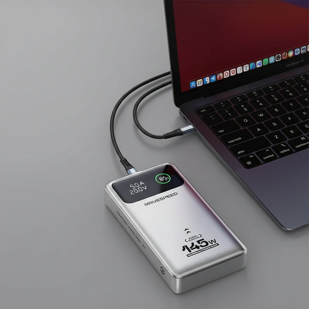 Batterie Externe 20 000 mAh 140W PD VOLTHEA | Power Bank USB-C