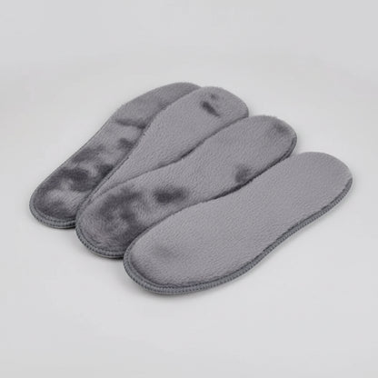 Semelles Intérieures Auto-Chauffantes Thermostatiques Fourrure