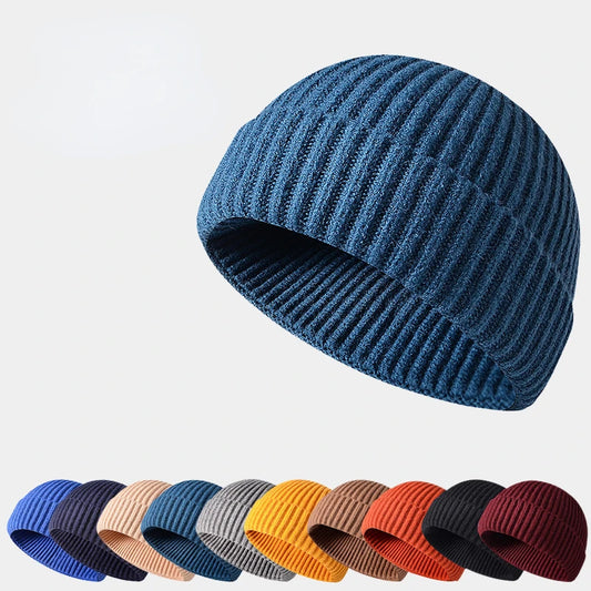Bonnet Tricot Hiver Unisexe – Style Beanie Chaleur & Confort Volthéa™