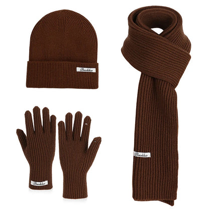 Ensemble Hiver 3 Pièces Volthéa™ Bonnet, Écharpe & Gants