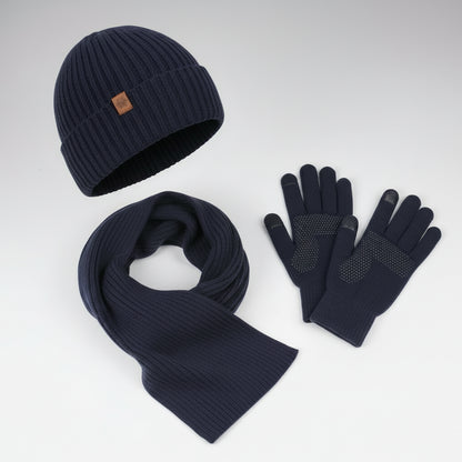 Ensemble Hiver 3 Pièces  Bonnet, Écharpe & Gants Volthea