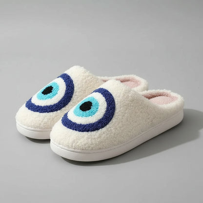 Pantoufles d’Hiver Fuzzy Maison VOLTHEA