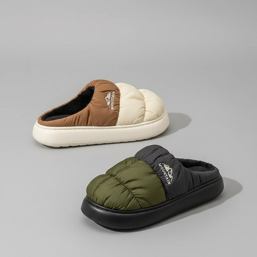 Chaussons d'Hiver VOLTHEA | Impérméables & Antidérapants Intérieur / Extérieur