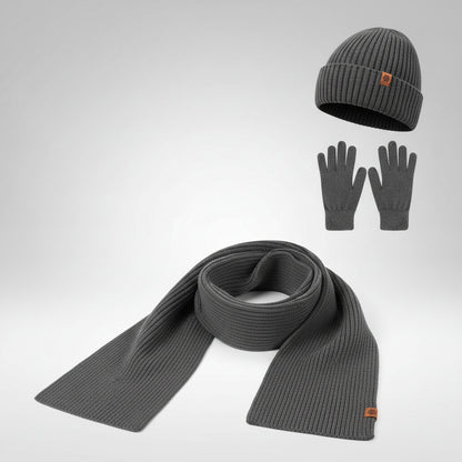 Ensemble Hiver 3 Pièces  Bonnet, Écharpe & Gants Volthea